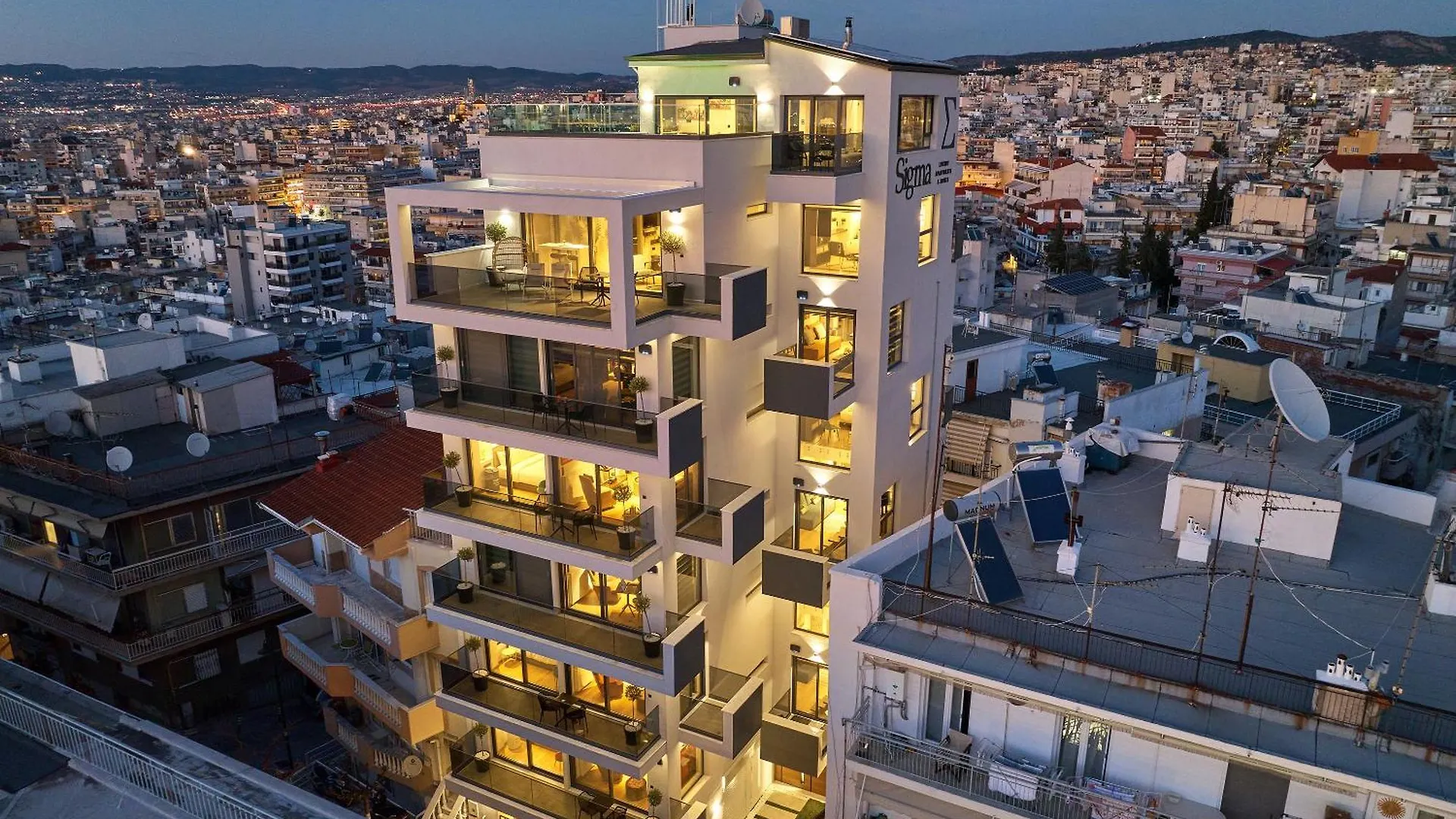 **** Aparthotel Sigma Suites Hotel Soluň Řecko